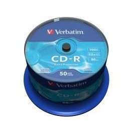 CD-R medij VERBATIM 700MB 52×