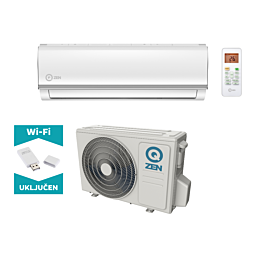 Klima uređaj QZEN Start Inverter Plus 3,5 kW ZE-12WSE/ZE-12OSE WiFi