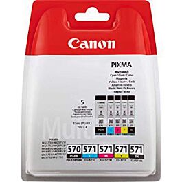 Tinta CANON PGI 570+ CL571, Multipack
