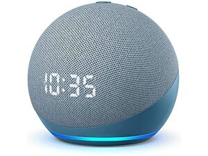 Pametni zvučnik AMAZON Echo Dot (4th Generation), Alexa, sa satom, plavi