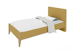 Krevet SCANDI-Žuta-90x200 cm     