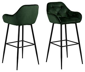 Barska stolica BROOKE-Zelena