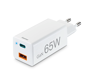 Punjač HAMA USB C/A QC65W - 201643 bijeli