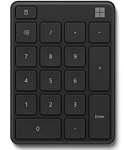 Bežična tipkovnica Microsoft Number Pad Black (23O-00011)