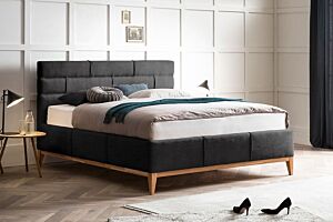 Krevet JUPITER sa podiznom podnicom i spremištem-Antracit-140x200 cm