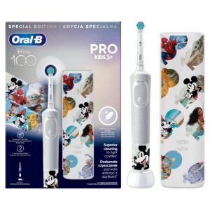 Električna četkica za zube ORAL-B PRO KIDS 3+ DISNEY + Putna Torbica