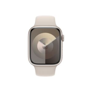 Pametni sat Apple Watch Series 9 GPS 45mm Starlight Aluminium Case with Starlight Sport Band - S/M
