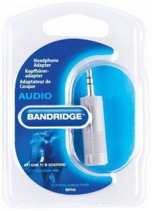 Audio adapter Bandridge BAP446 ( 3,5mm-6,3mm)