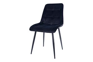 Blagovaonska stolica HICK II-Mat crna