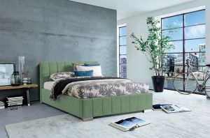 Krevet CARDIFF-Svijetlo zelena-180x200 cm