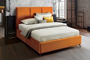 Krevet CESTO 140-Narančasta-90x200 cm-Sa podiznom podnicom