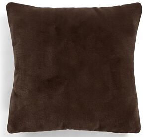 Dekorativni jastuk FURRY-Tamno smeđa