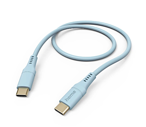Kabel HAMA USB-C - USB-C 1,5 m - 201575 silicone plavi