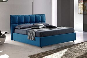 Krevet SOFIA-Plava-140x200 cm-Sa podiznom podnicom