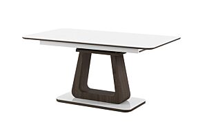 Blagovaonski stol FONETIC-Bijela/Wenge-160/200 x 90 cm