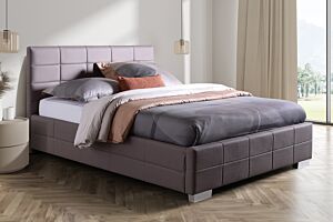 Krevet RYDE-Svijetlo smeđa-160x200 cm-Bez podizne podnice