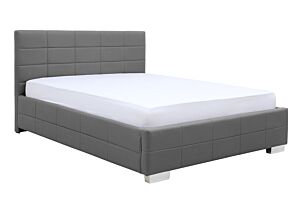 Krevet RYDE-Siva-160x200 cm-Bez podizne podnice