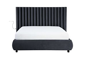 Krevet Billy-Antracit-160x200 cm-Sa podiznom podnicom