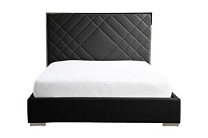 Krevet FLORENCE -Crna-Sa podiznom podnicom-160x200 cm