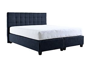 Box krevet MODENA-90x200 cm     -Tamno plava