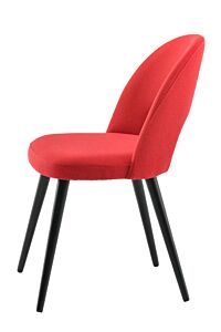 Blagovaonska stolica PLAZA Lino-Crvena